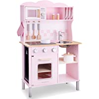 New Classic Toys-11067 Cocina- Color Rosa (11067)
